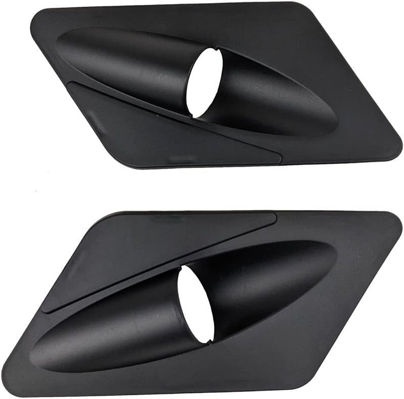 RedCap Black Body Plastic Front Side Fender Vent For Taotao Hawk Boulder Vitacci IceBear RPS TrailMaster 110B 50cc 70cc 90cc 110cc Quad ATV (Version 2) - Image 1